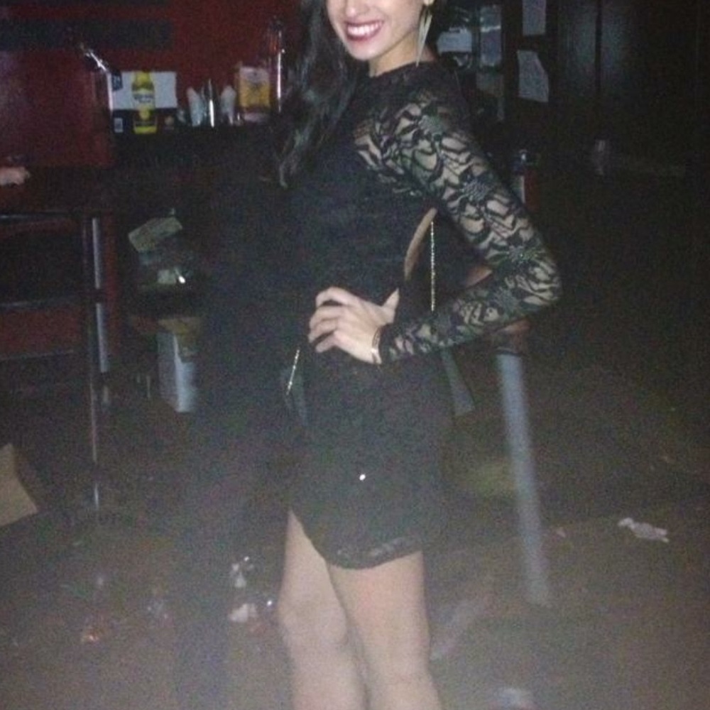 Backless Lace Sequin Dress